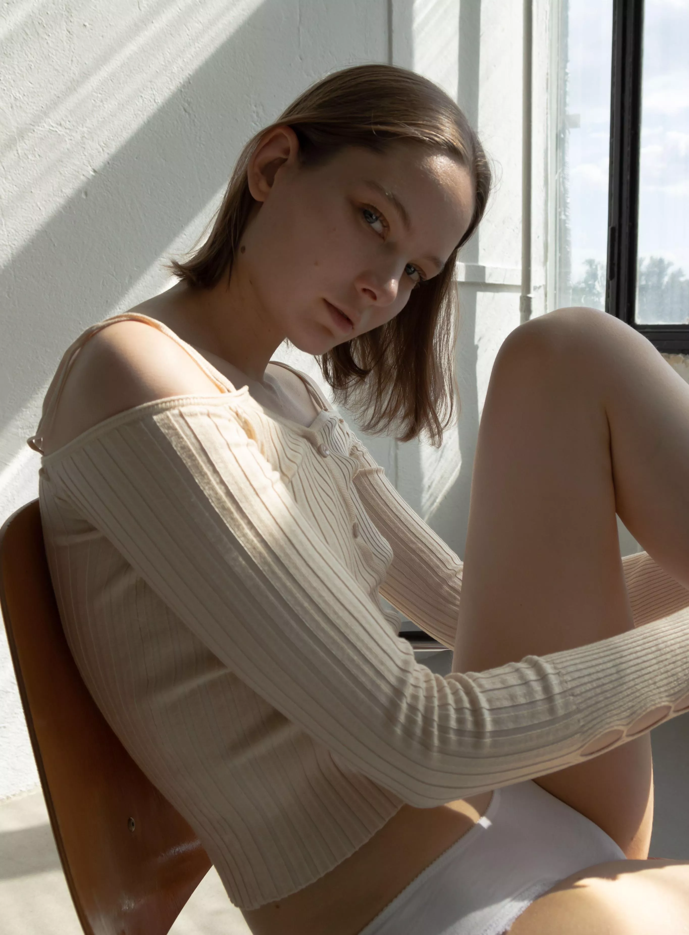 I don’t wear pants at home [f]