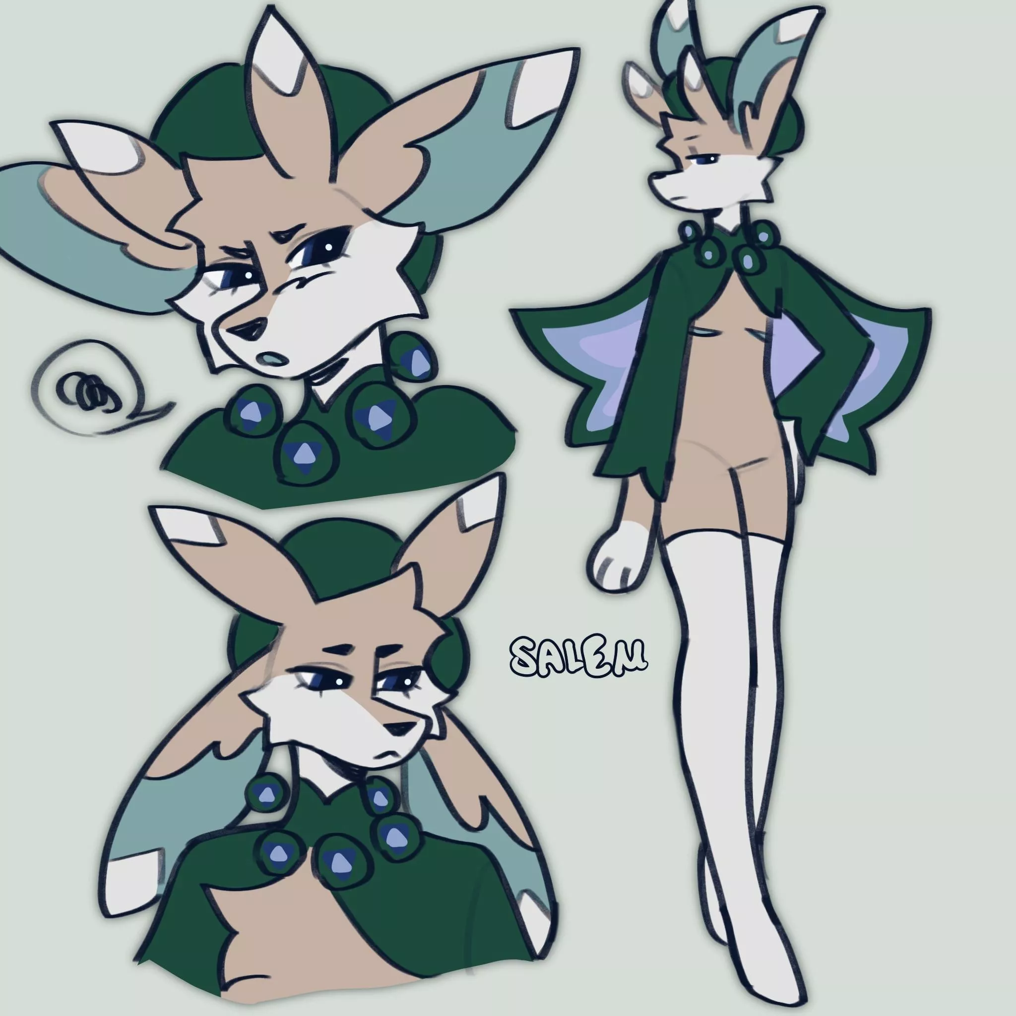 I drew my silly guy :3(oc)