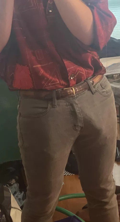 I think my new jeans are a bit too tight for me