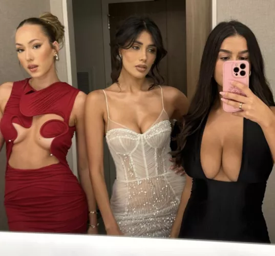 I wonder if they knew thousands of guys would be jerking off to them