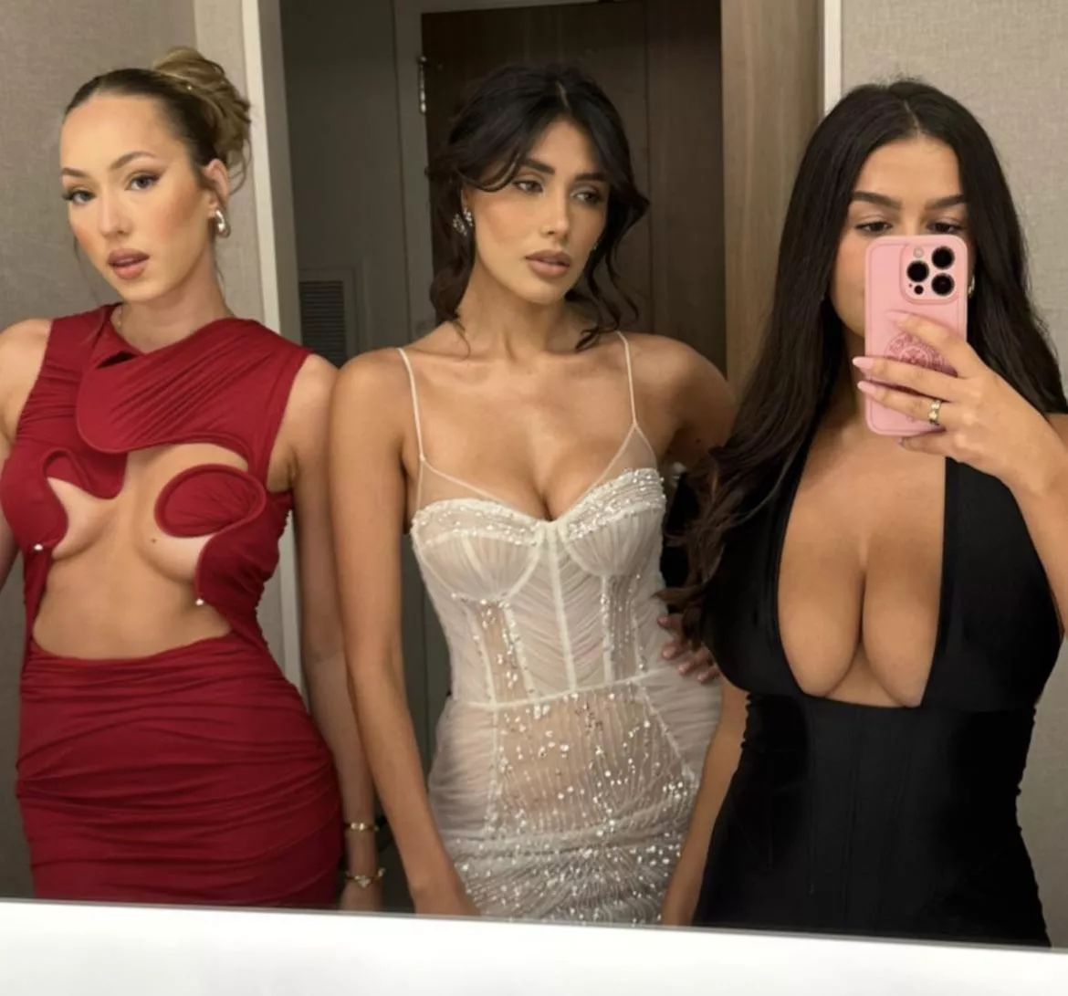 I wonder if they knew thousands of guys would be jerking off to them