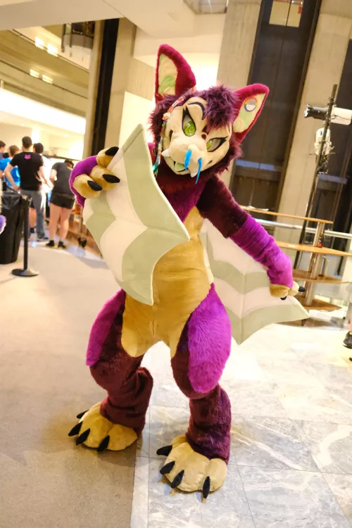 Just a bat! I miss cons and can't wait to go to one again.