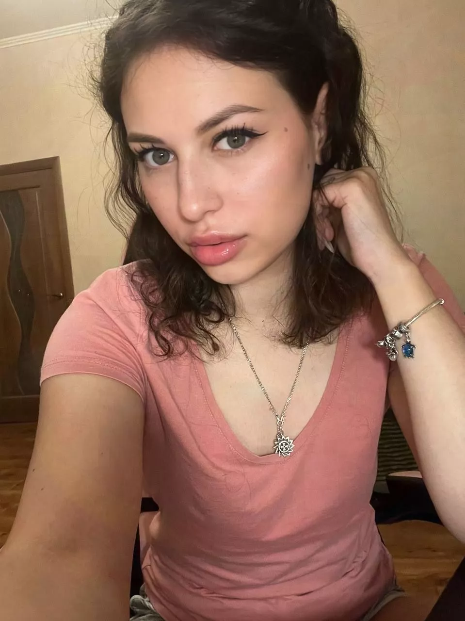 not graduated, petite, hairless, and i’m on my knees looking up at you desperately begging for your cock