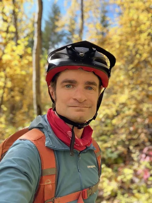 Taking advantage of that soft, Fall light