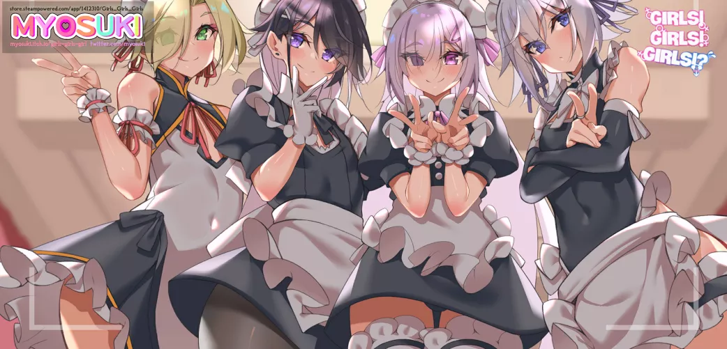 They are waiting for you! [M] [Crossdressing] [Visual Novel] [MYOSUKI] [Girls! Girls! Girls?]