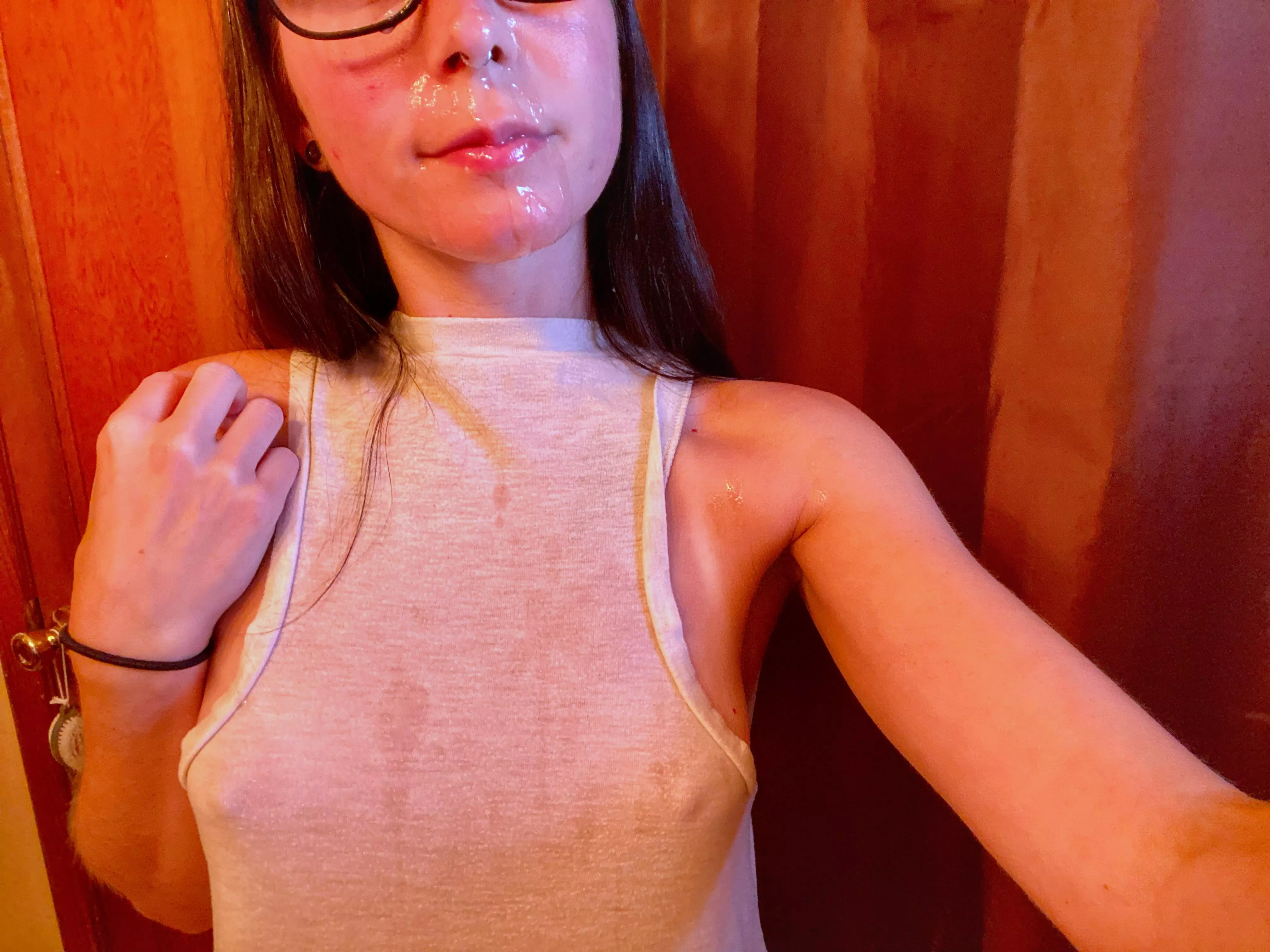 Time to clean up and change my top