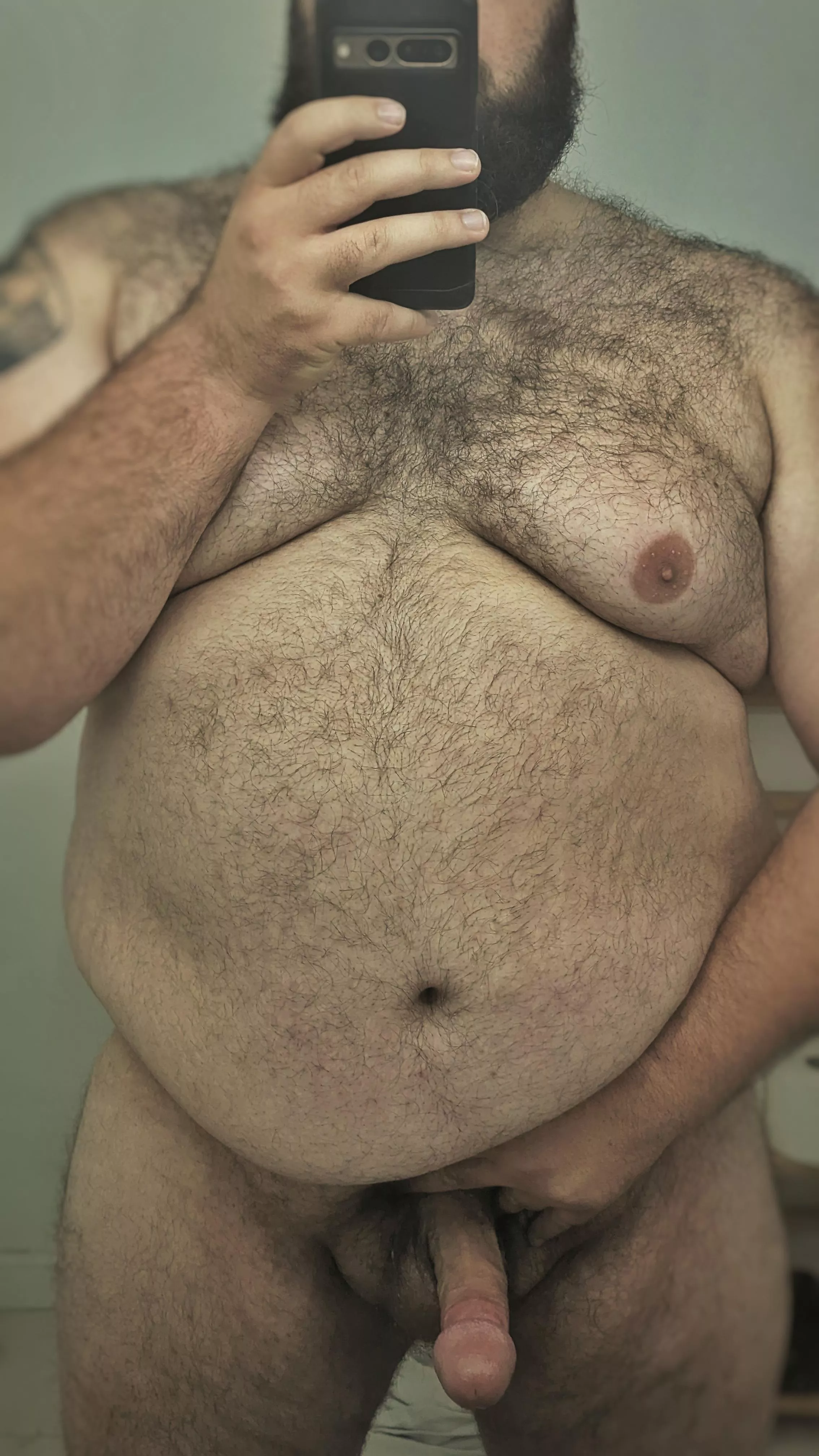 [33] (NSFW) Just dry brushed, about to shower.