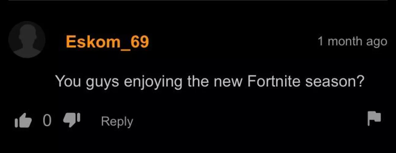 a common post-nut topic