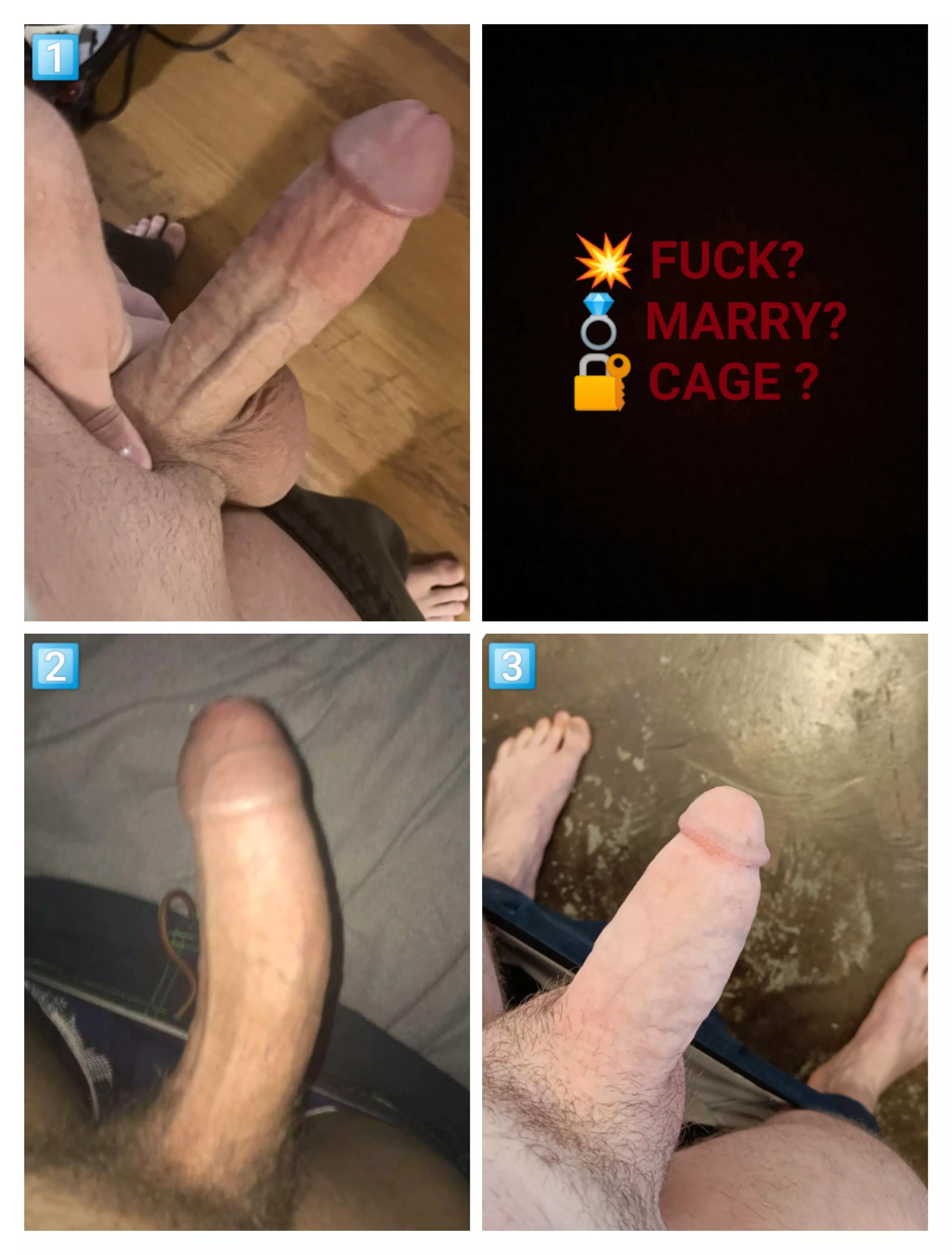 💥FUCK?💍MARRY?🔐CAGE?