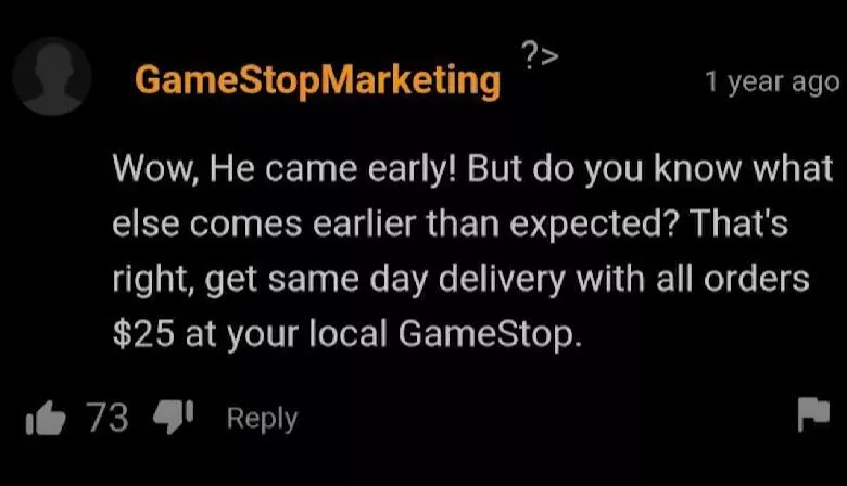 GameStop marketing