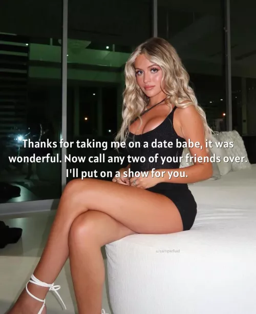 How all your dates with your wife end.