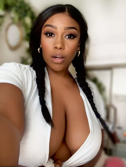 I cut up your white tee babe I hope you don’t mind