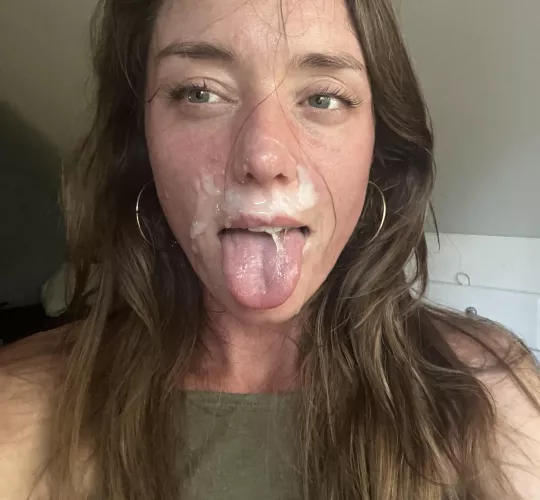 I love being a slut for cum and craving it all the time