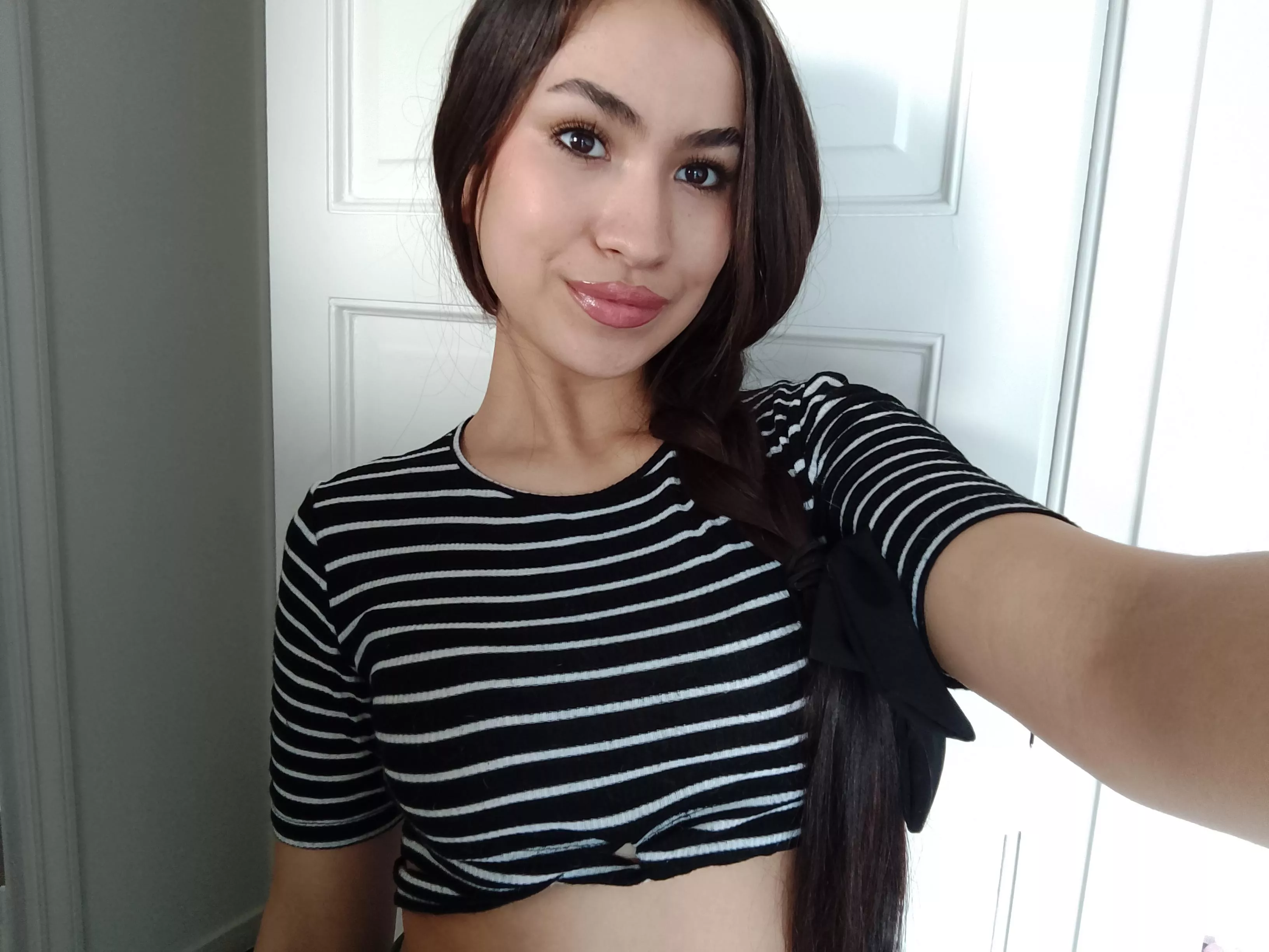 I love my striped croptop