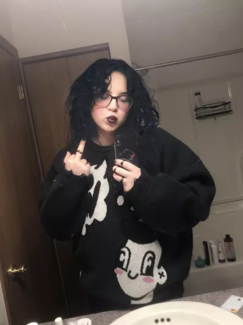 just a innocent 5,1, goth girl who wondered into a dark alley, what would you do to me?