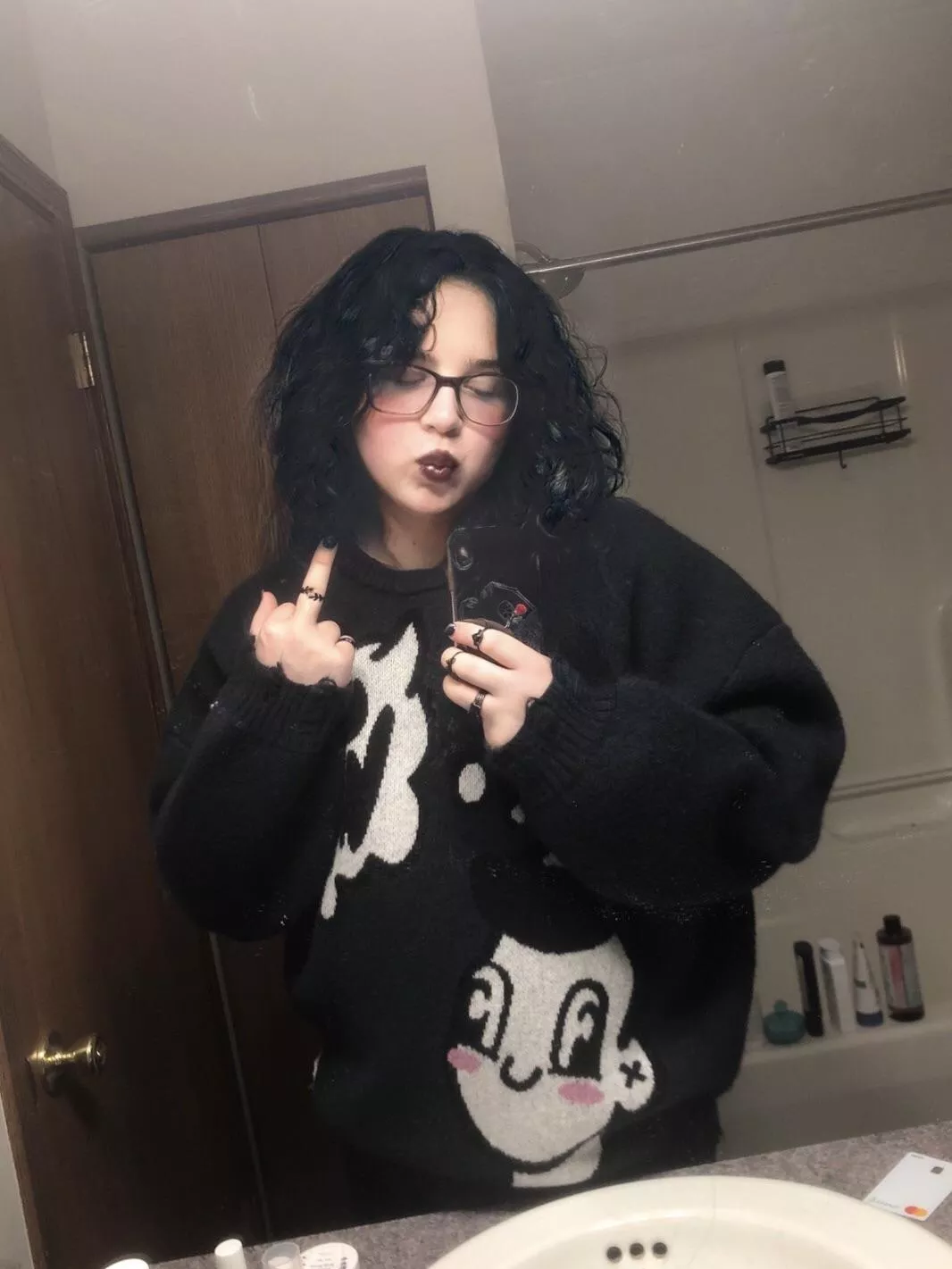 just a innocent 5,1, goth girl who wondered into a dark alley, what would you do to me?