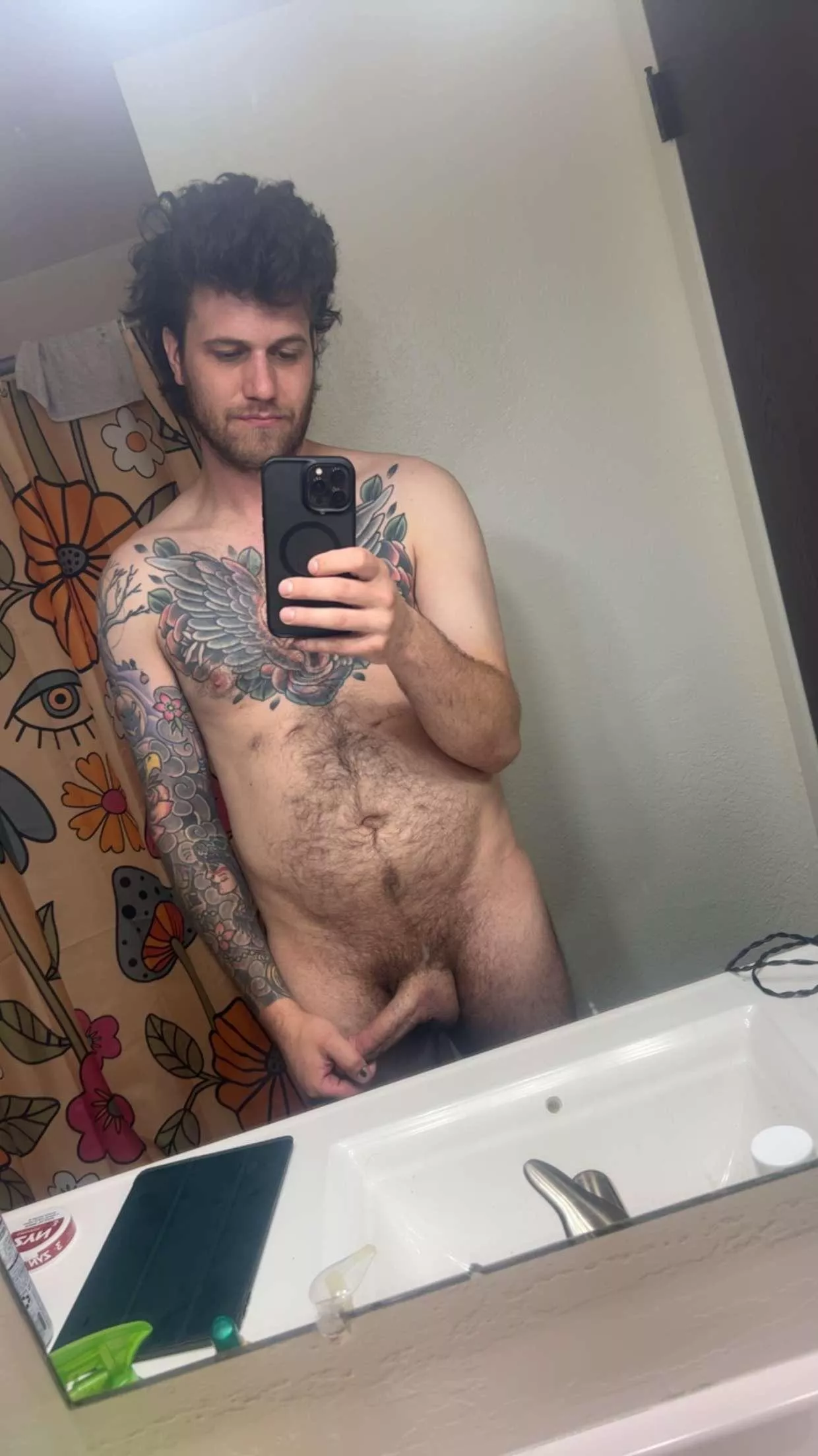 My hair’s a little messy, hope you don’t mind