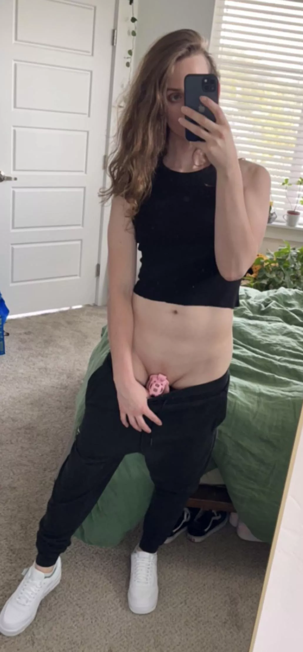 My little clit all locked up feels so natural