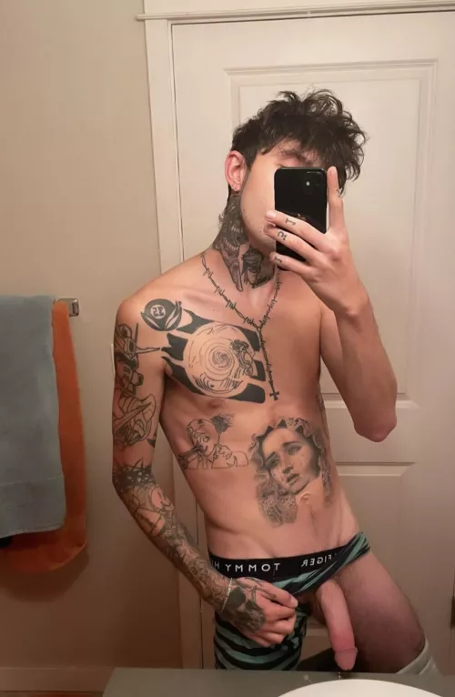 needs: haircut, tattoo, blowjob