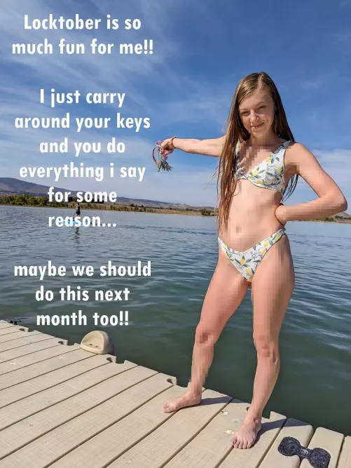 No nut November is just around the corner too! maybe just stay locked for me...