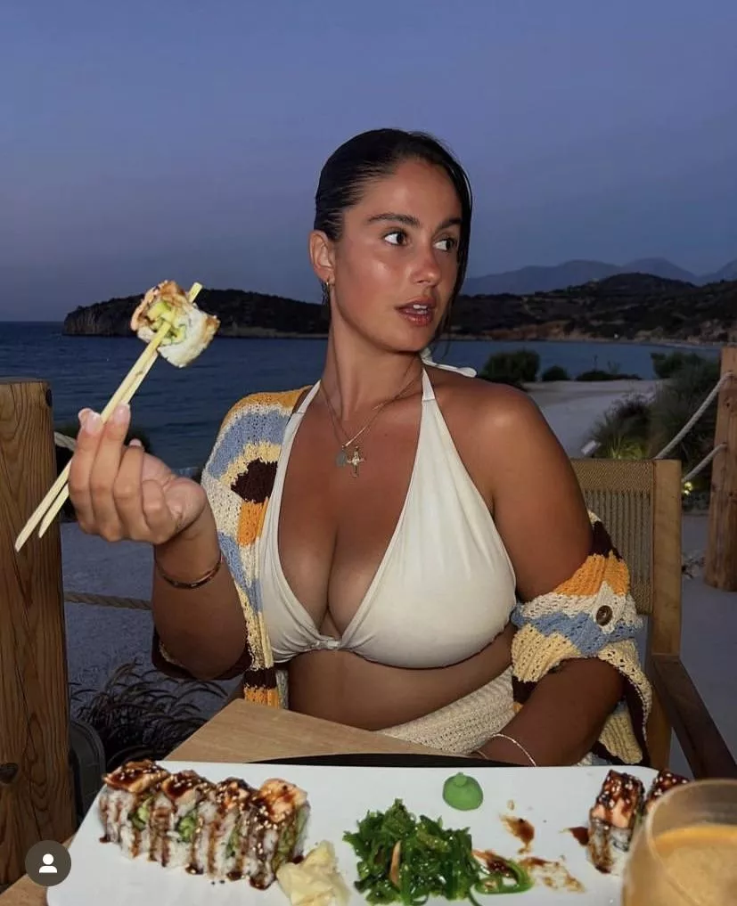 Not the only stick she can hold