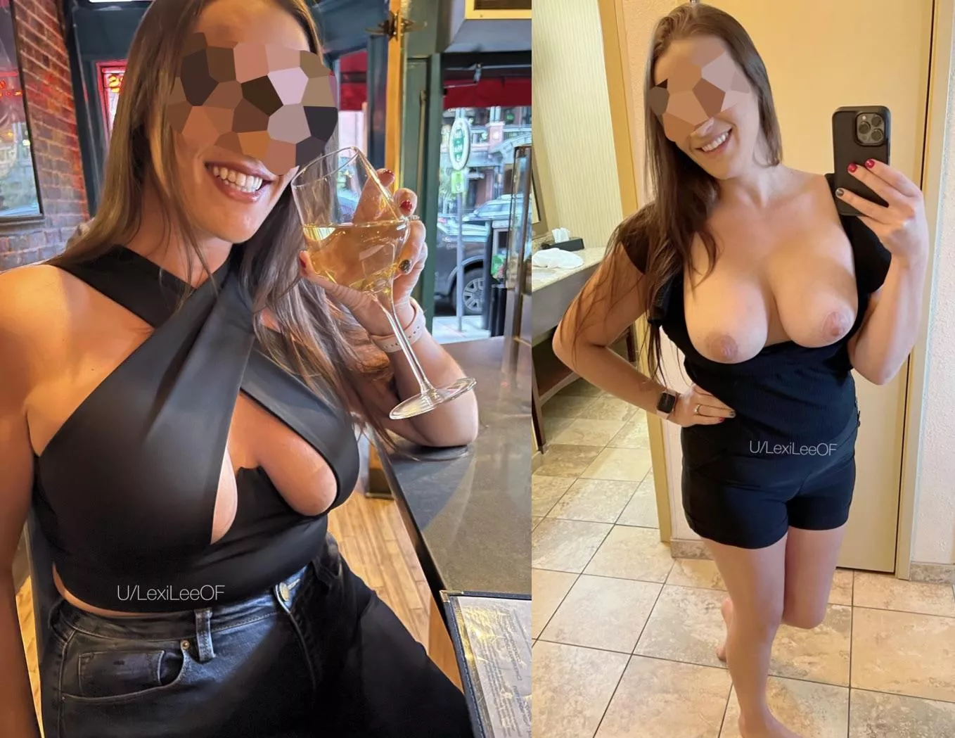 Whether we’re out in public or back at home - I always enjoy showing off my curves