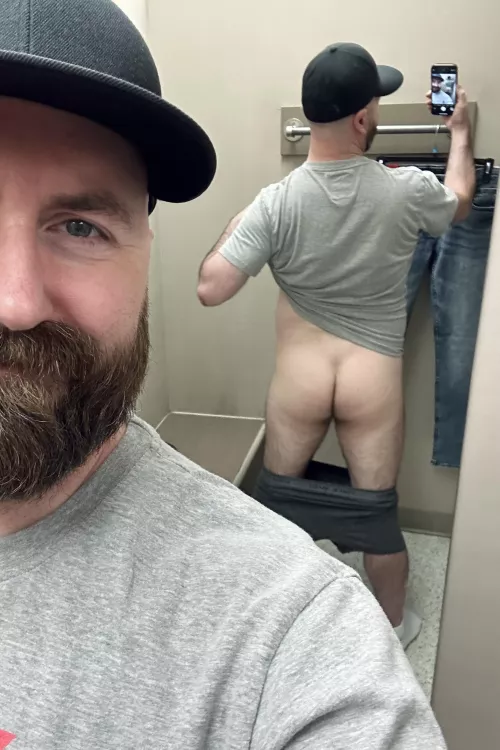 Who’s gonna bend me over this bench in here?