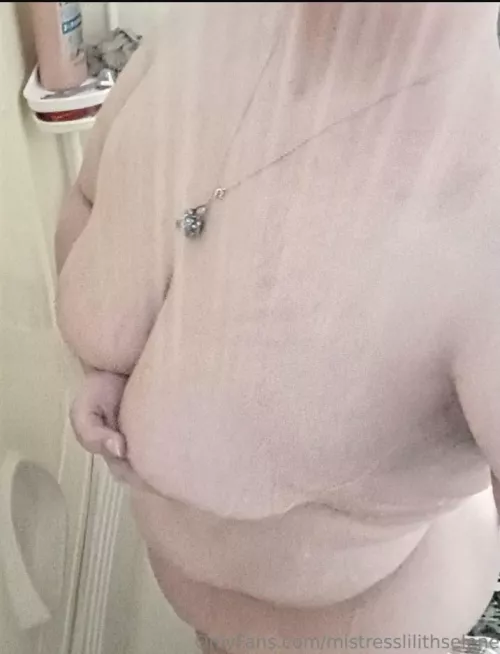 You walk into the bathroom as I open the shower curtain... what happens next?