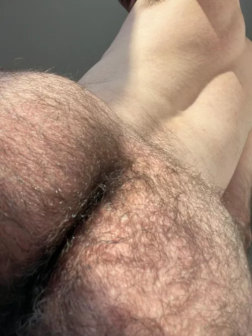 23, spread my hairy cheeks and put your stiff tongue deep into my hole
