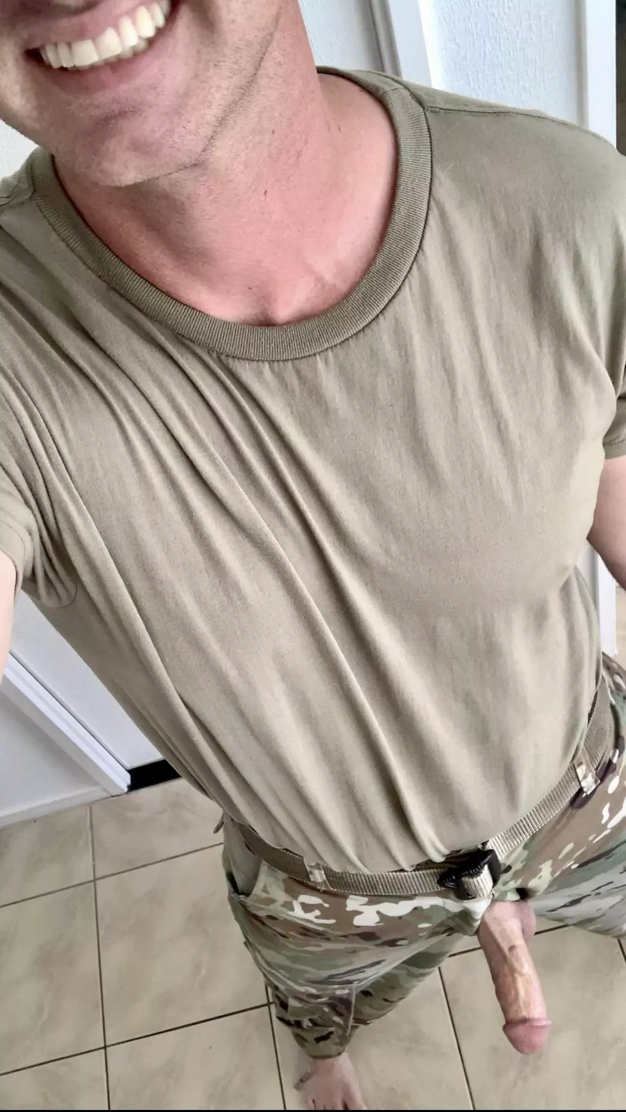 (35) First word that comes to mind when you this average cock in uniform?