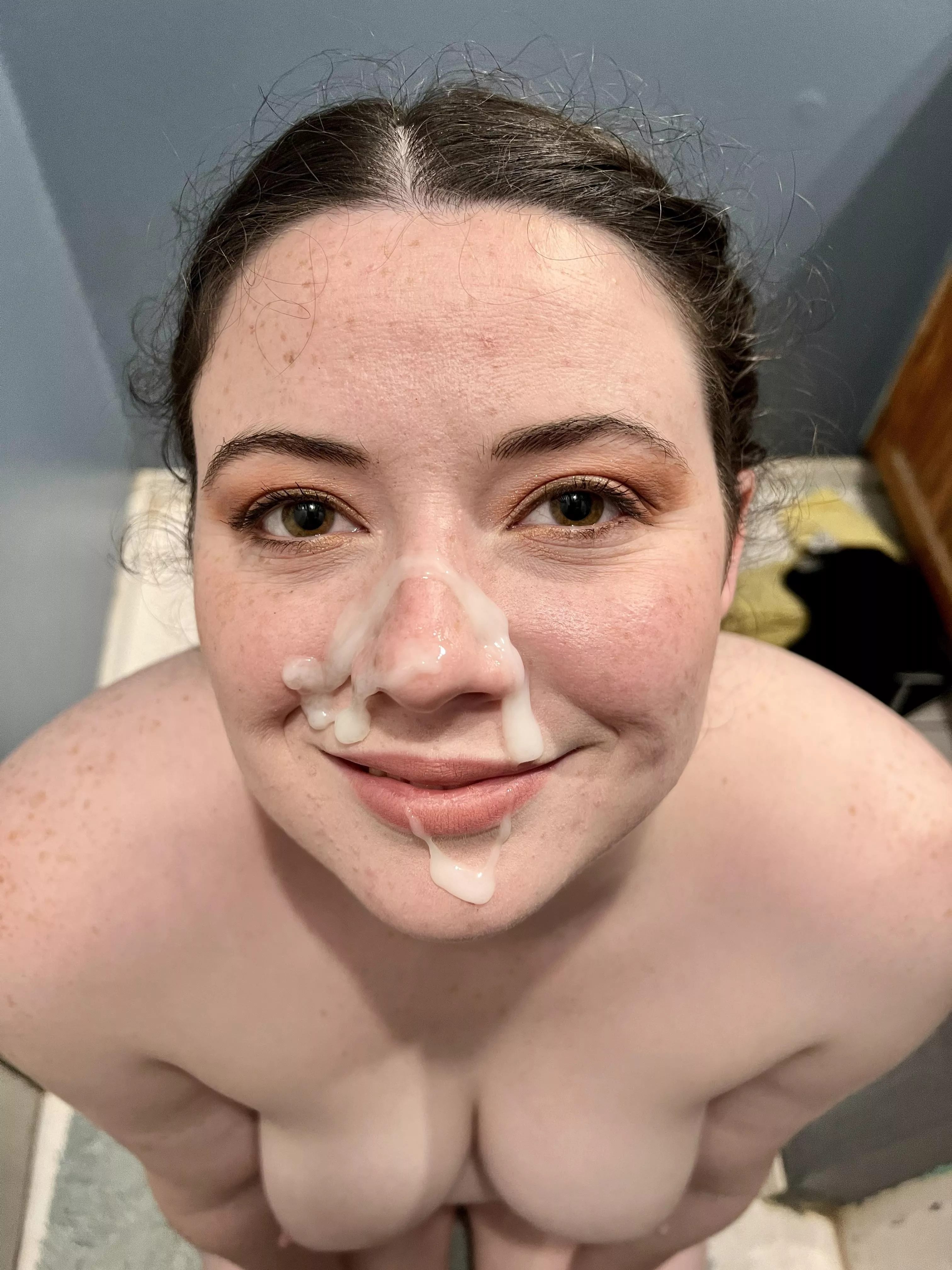 Daddy said it was a facial kind of day