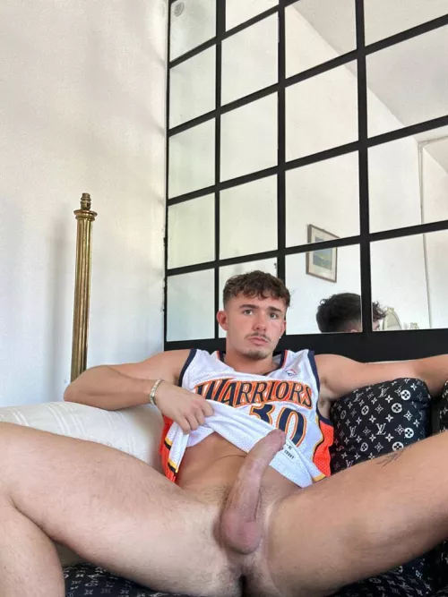 Describe my cock in one word