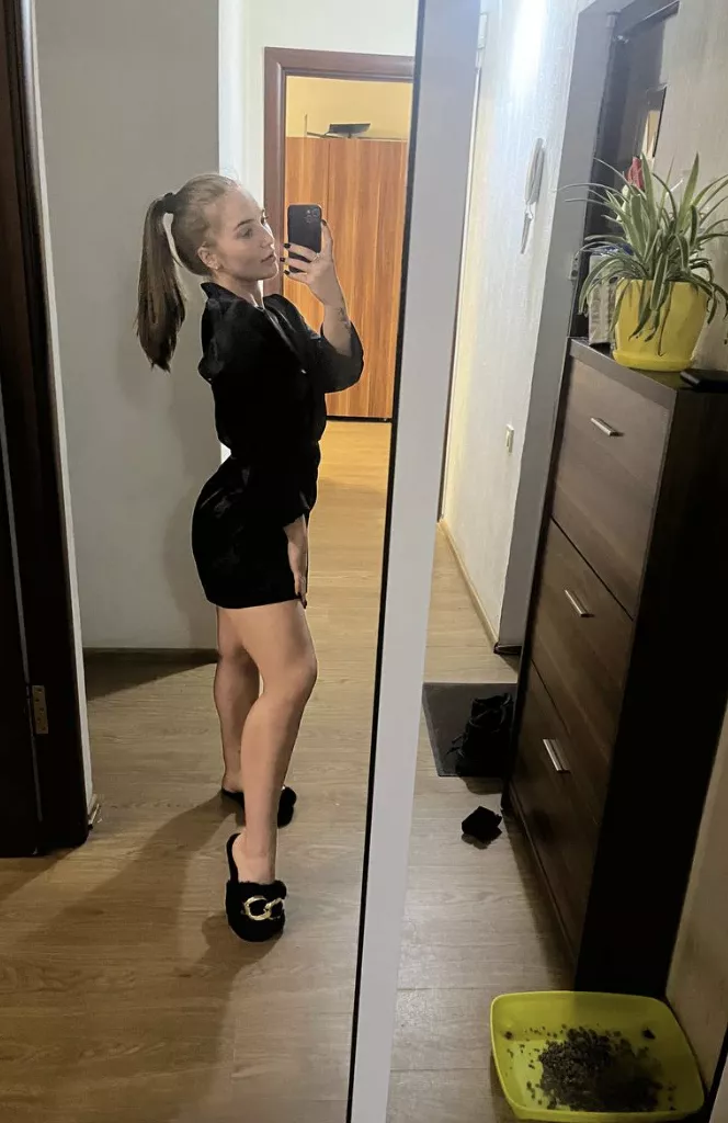 do I look good in this dress?