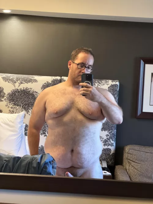 Feeling burly after the gym.