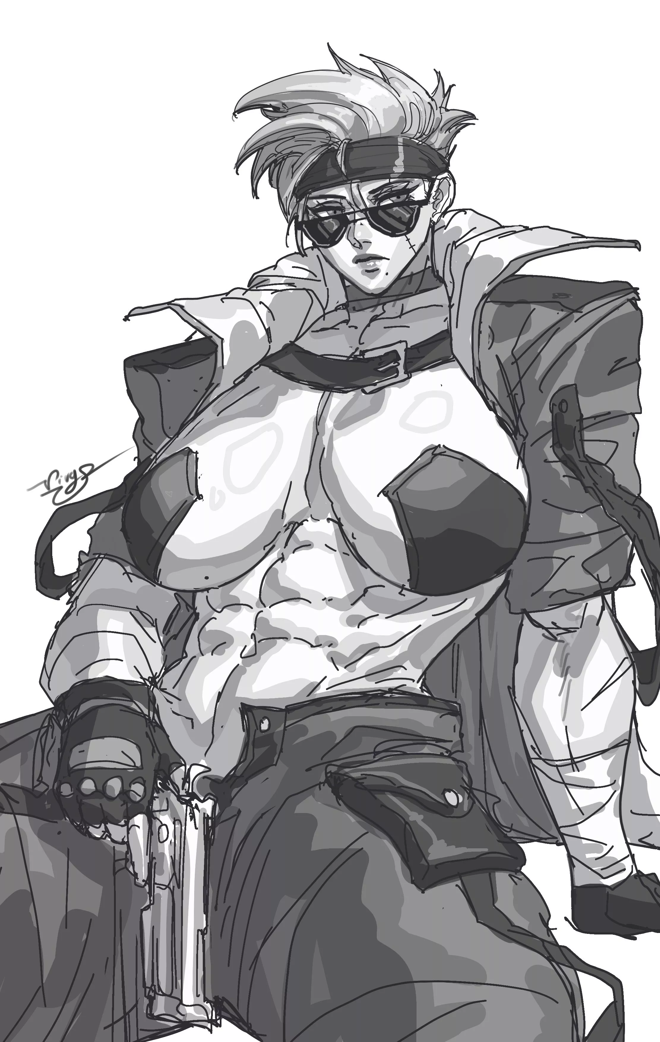 Guns & Abs [Artist: VirgoArt]