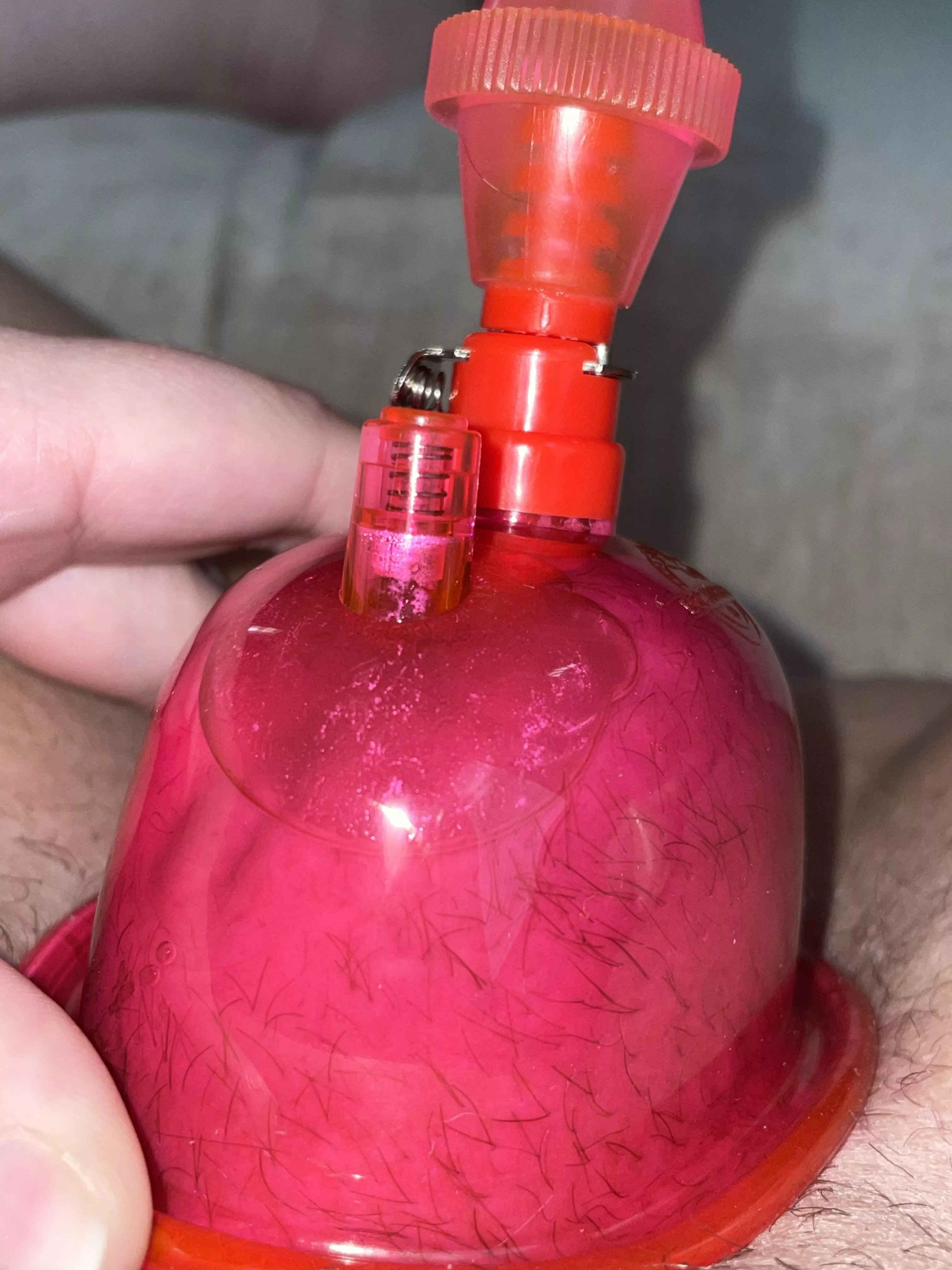 I had so much fun peeing in my pussy pump!