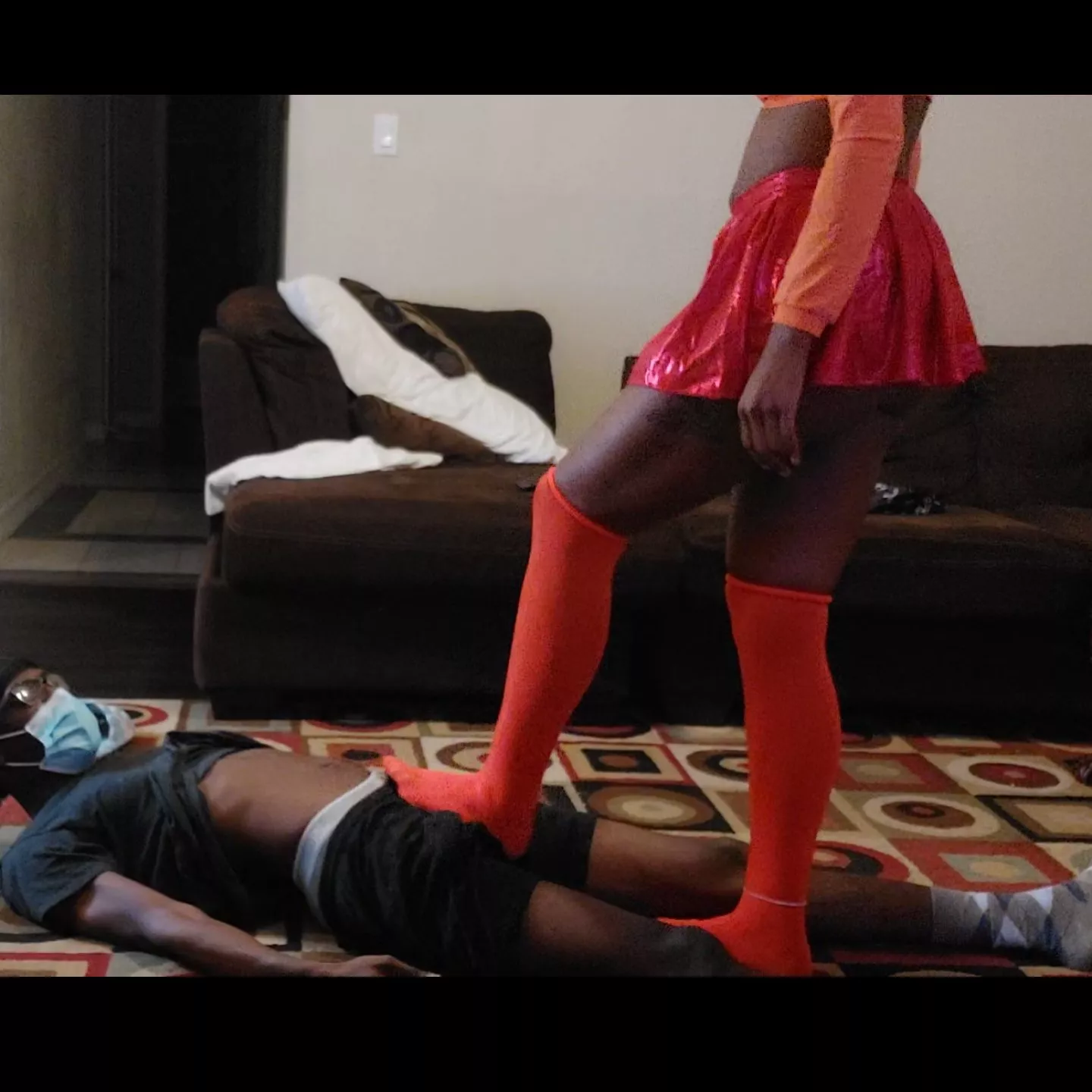 I'm sorry. Are those your balls?!