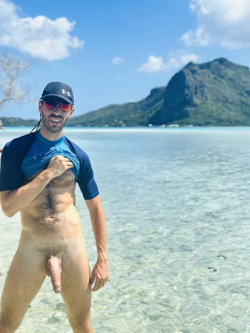 In beach mode 🏖️