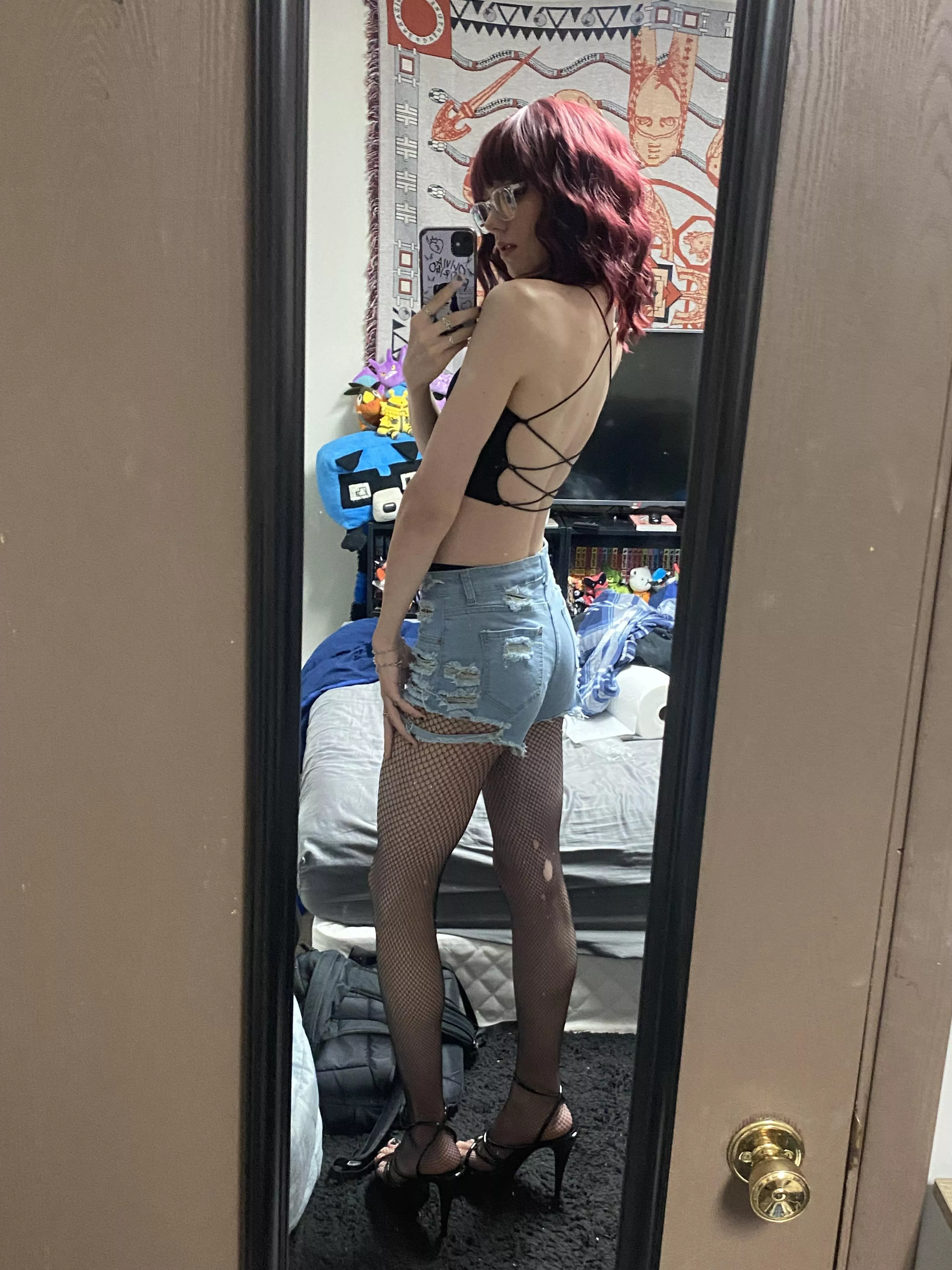 It feels good to show a lot of skin, is that so wrong?