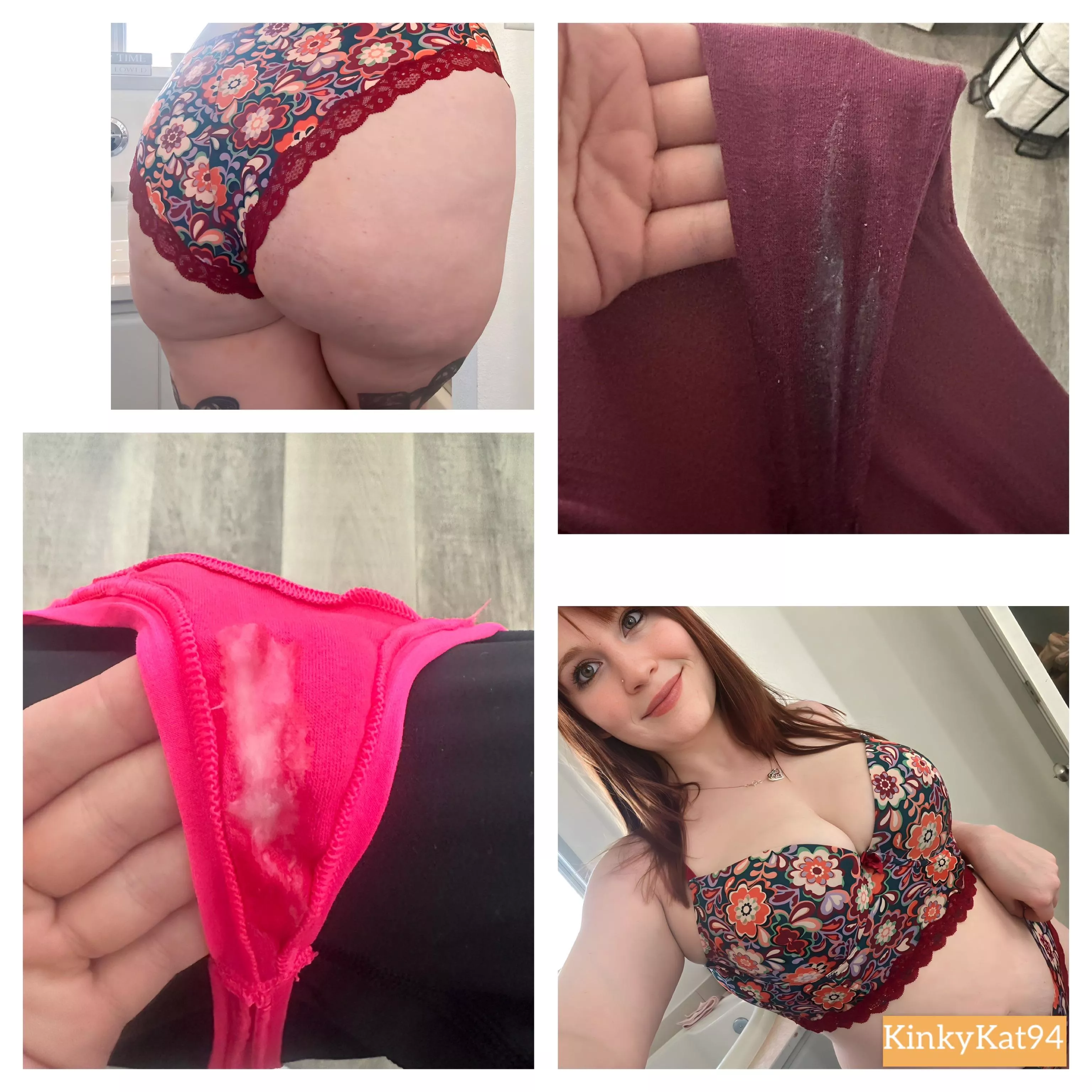 I’ve been told my scent is intoxicating 🥰 customize a pair of creamy panties with any of my add ons![Selling] [US] telegram: kinkykat94 kik: xredheadbeautyx prices in comments