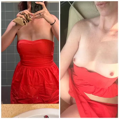 Just in case you were wondering what I had underneath