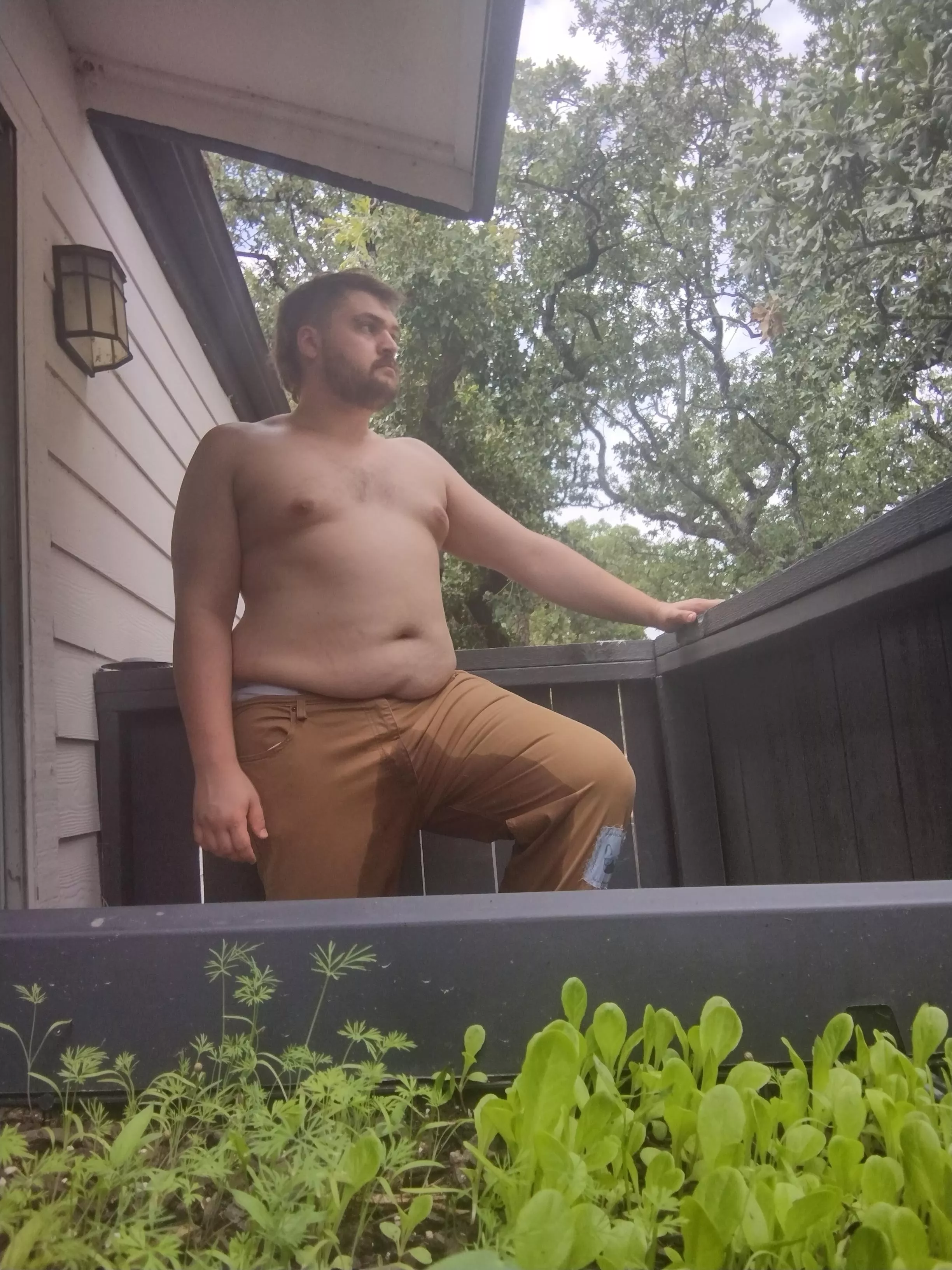 Lost control on the porch