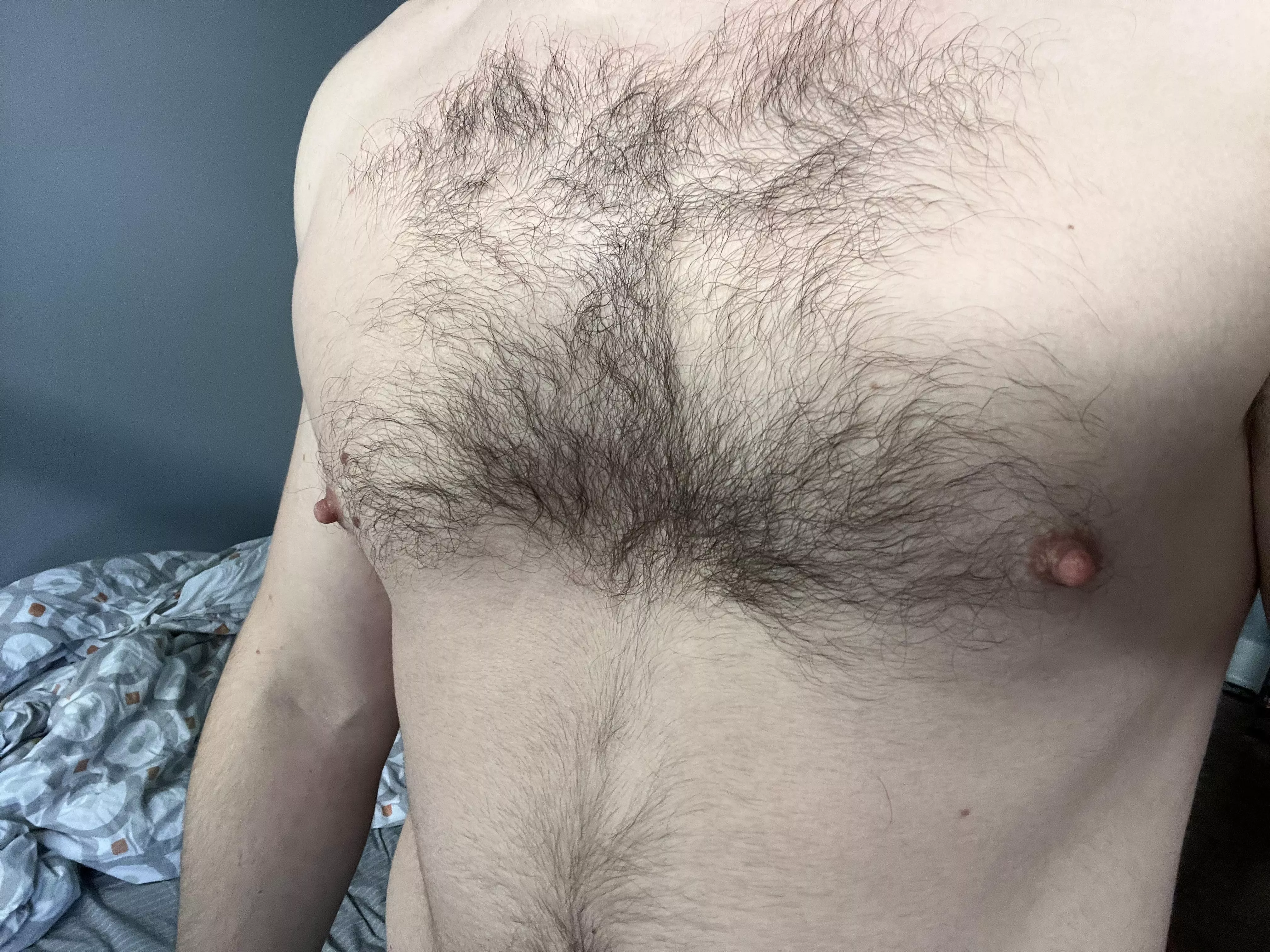 my 25-year-old chest, am i making y’all proud? 😇