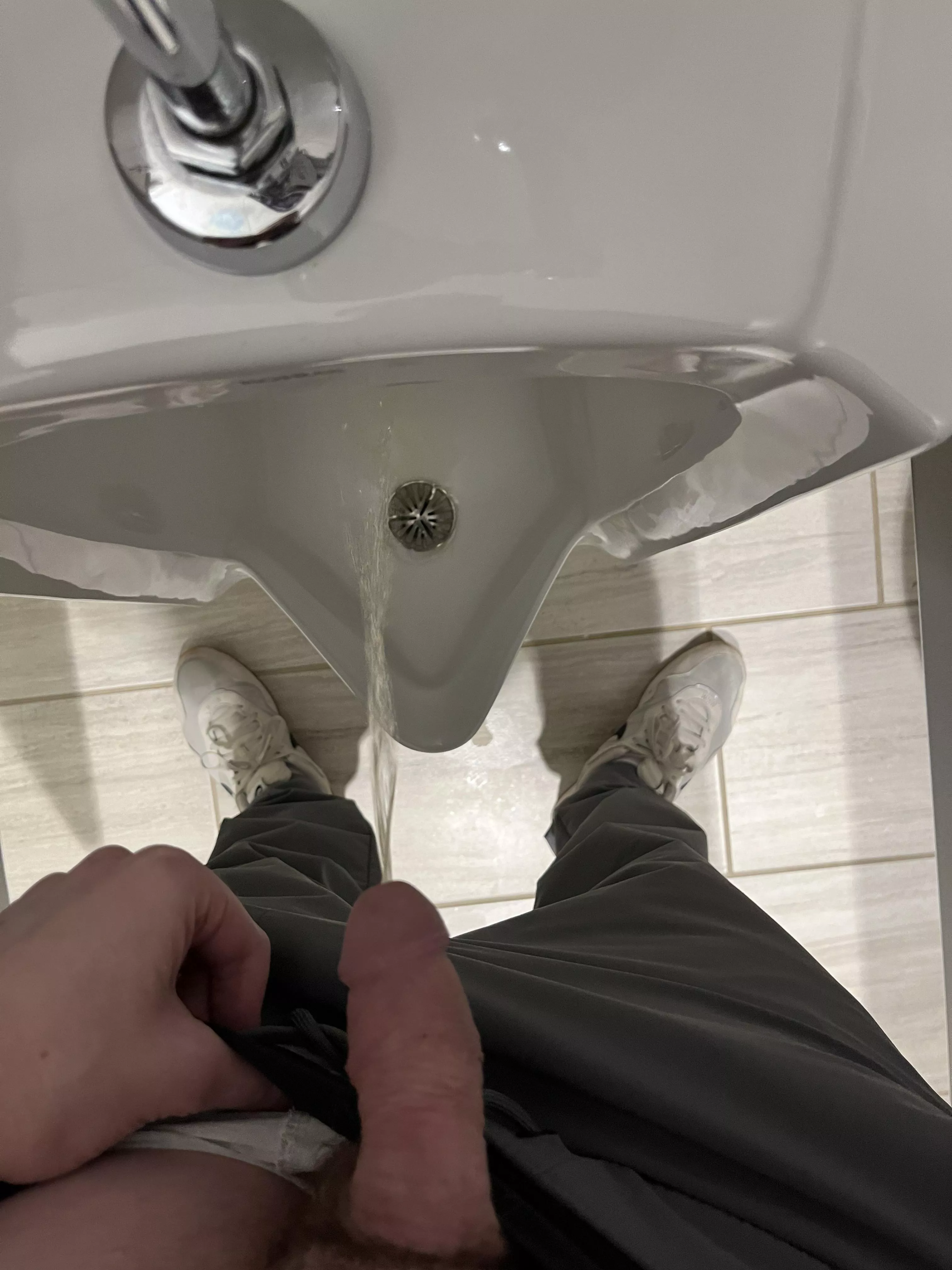 Only one urinal here.. so lonely lol (22)