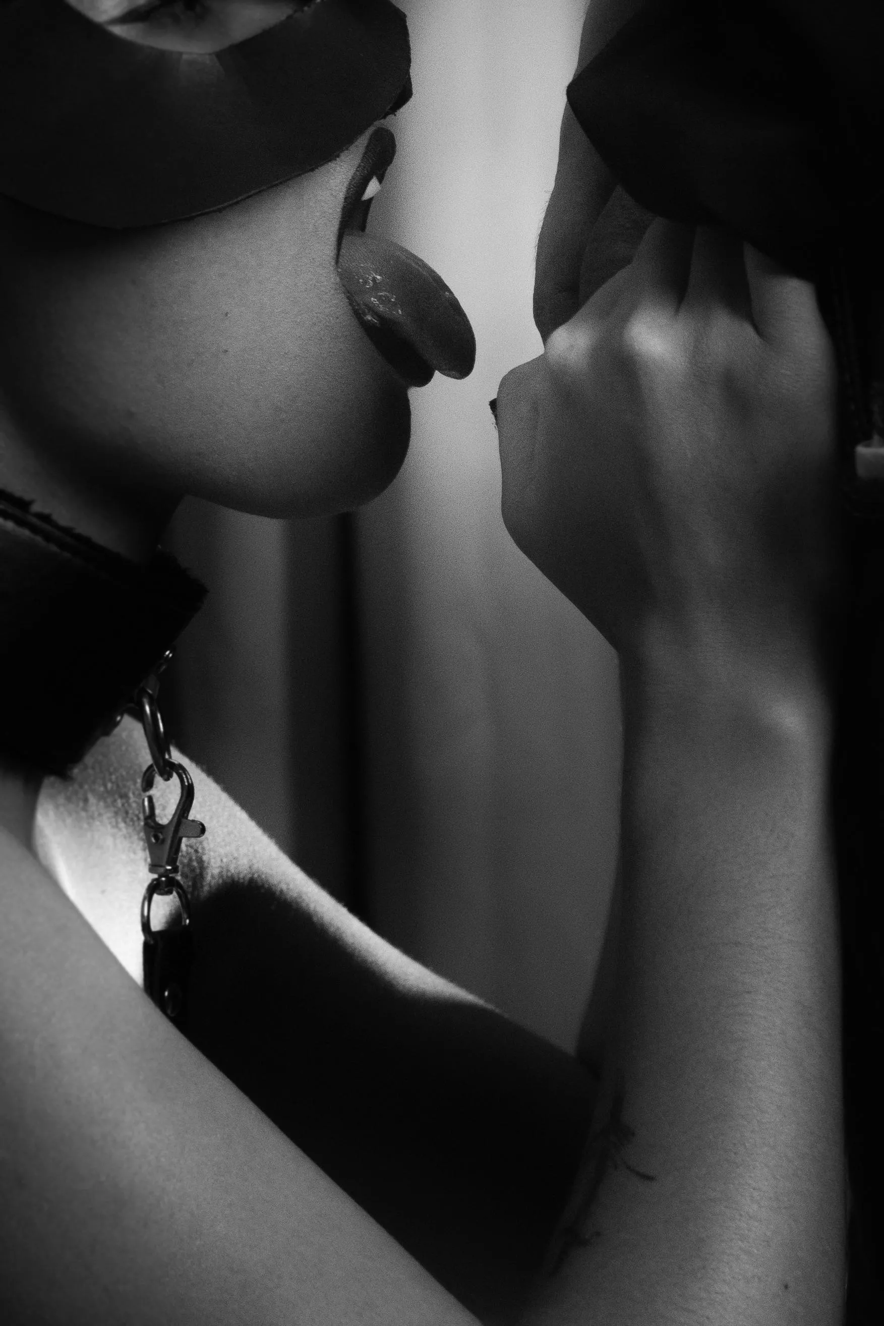 She's hungry of her master.