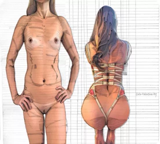 Sketch and digital paintings of my amazingly stunning friend u/TXsunn part 1 (F) [OC]