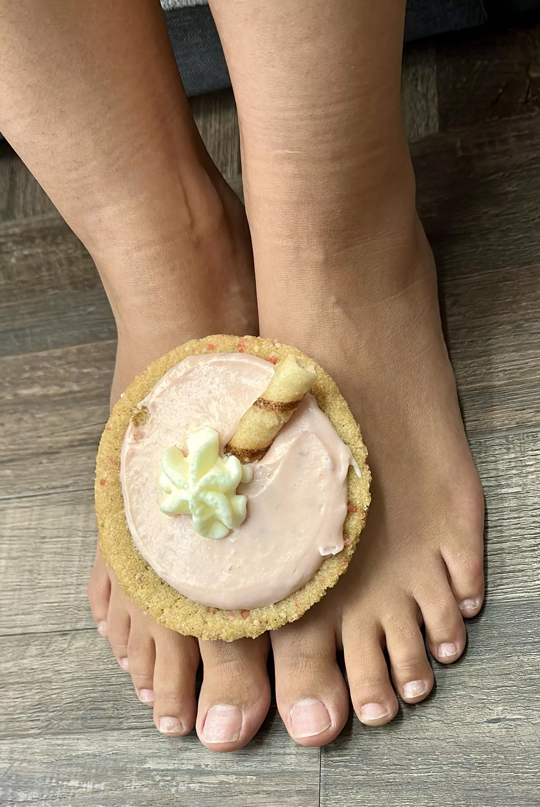 This cookie got wrecked