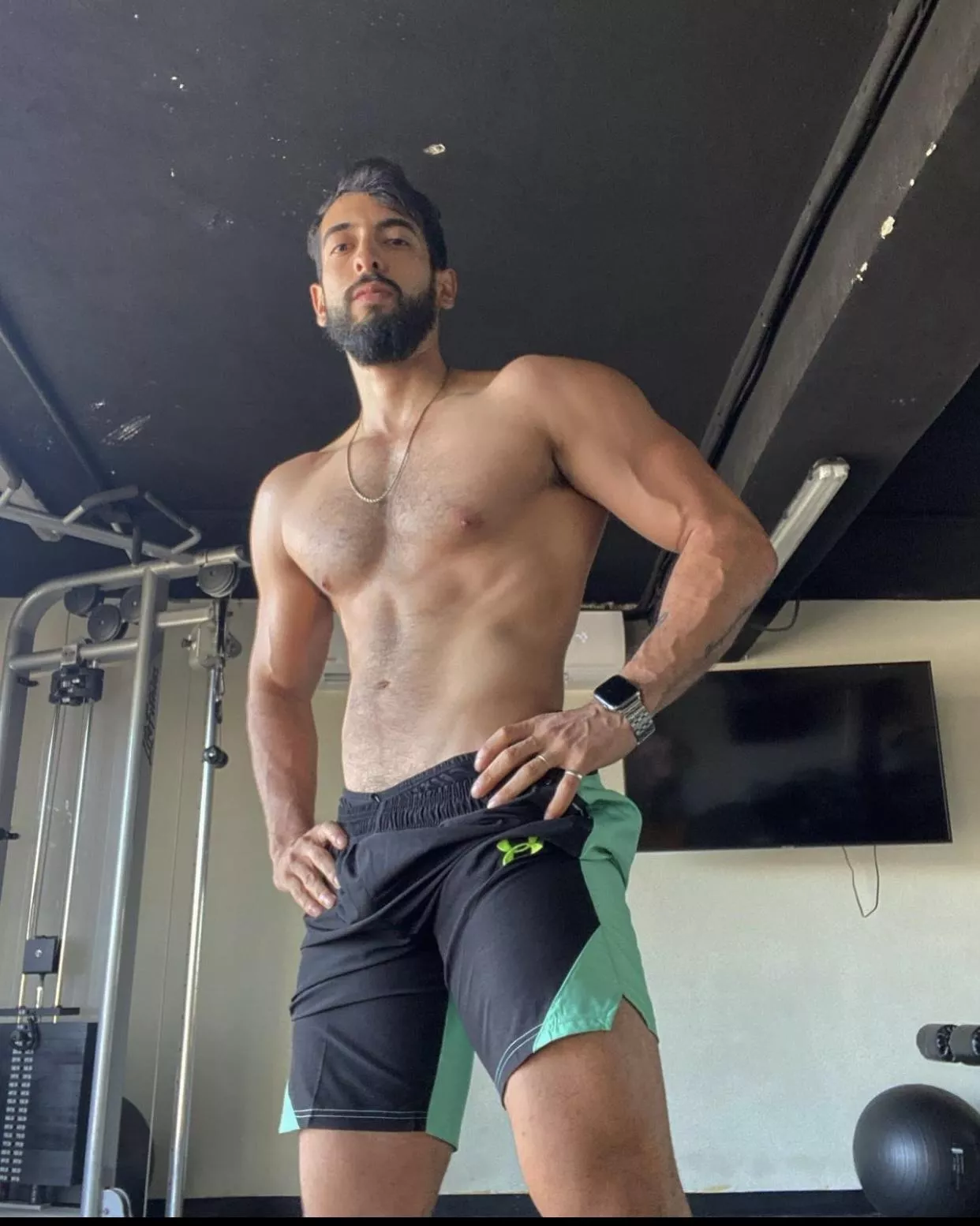 Today I feel very good and it was a very good day at the gym