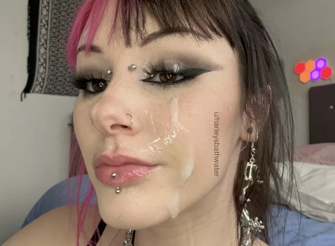 Would you believe me if I said there’s more of this load on my tits