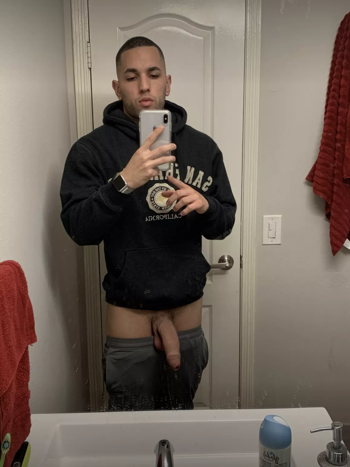 would you suck a 6ft2 college boys cock after football training?